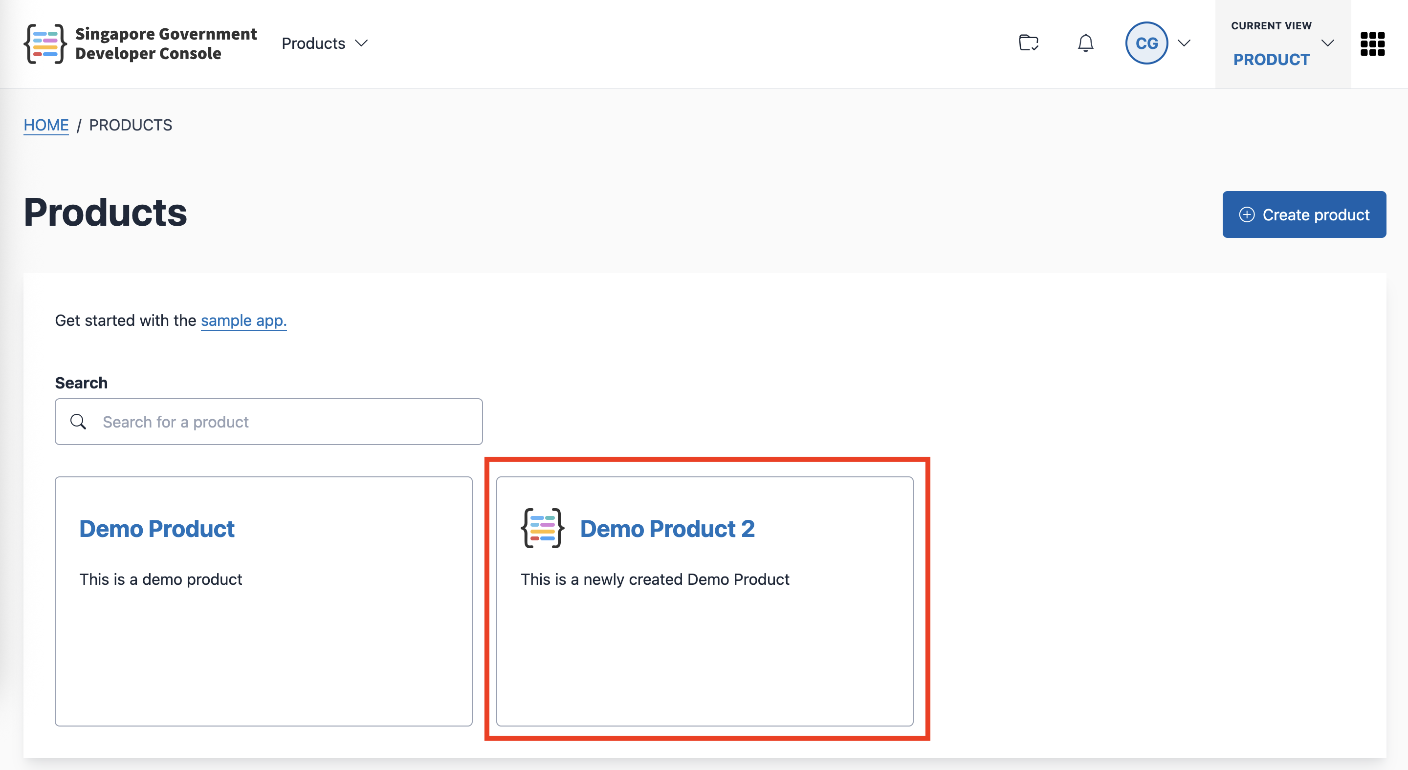 Product List