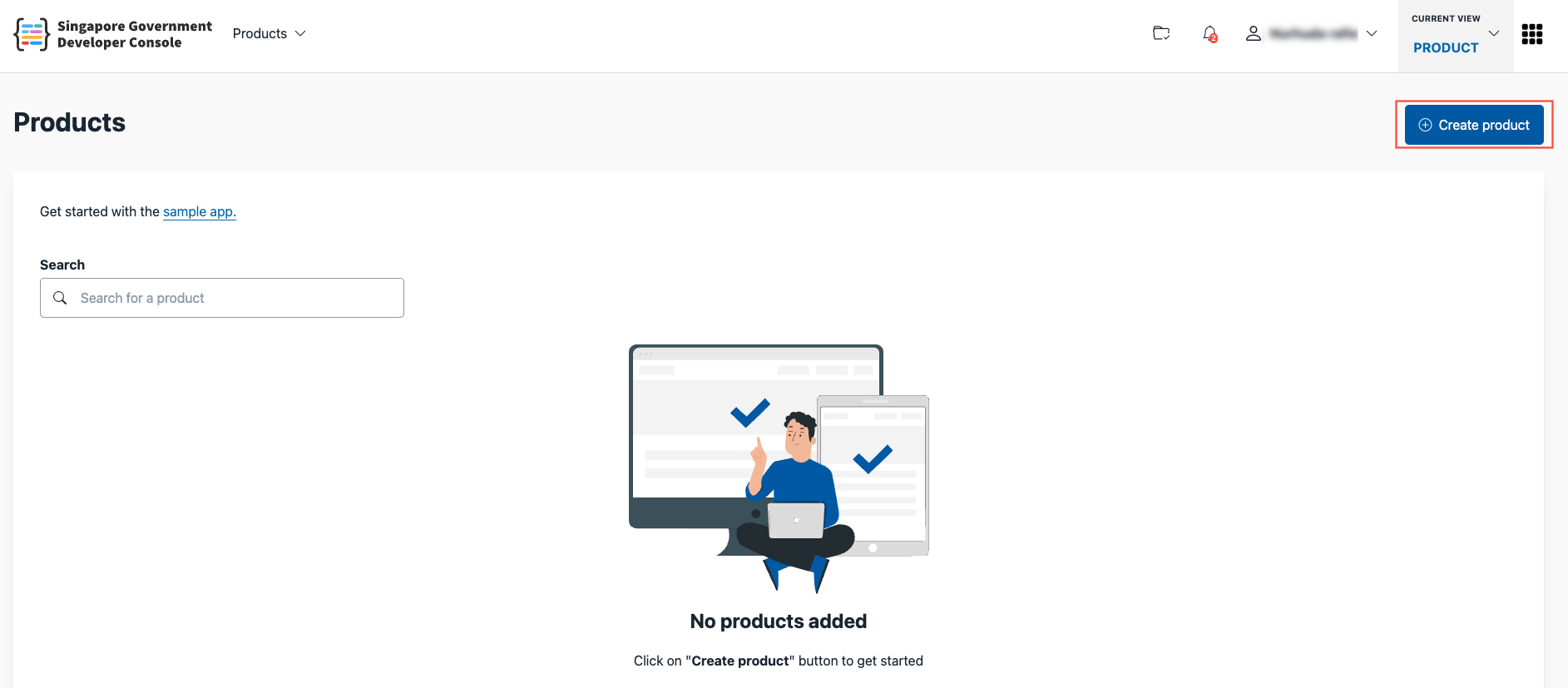 Create product
