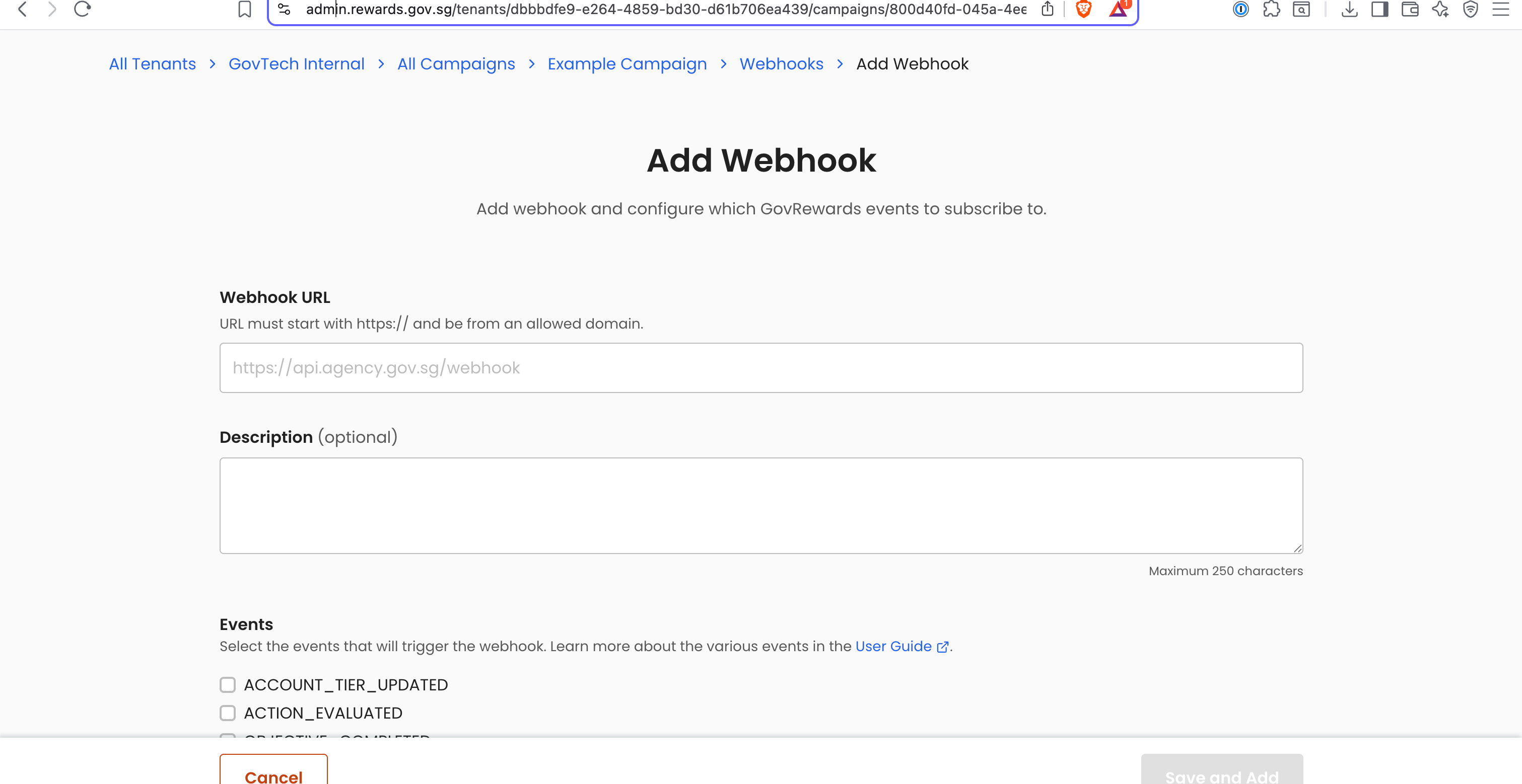GovRewards User Guide