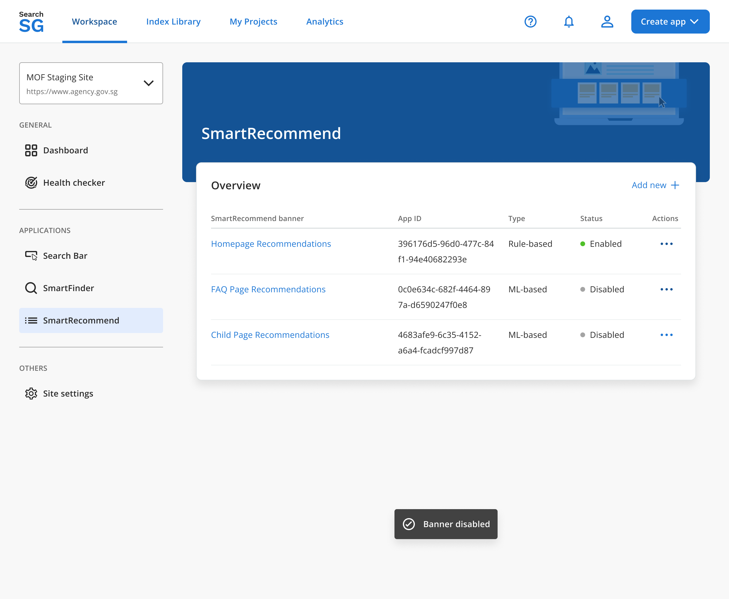 SearchSG Admin Portal User Guide
