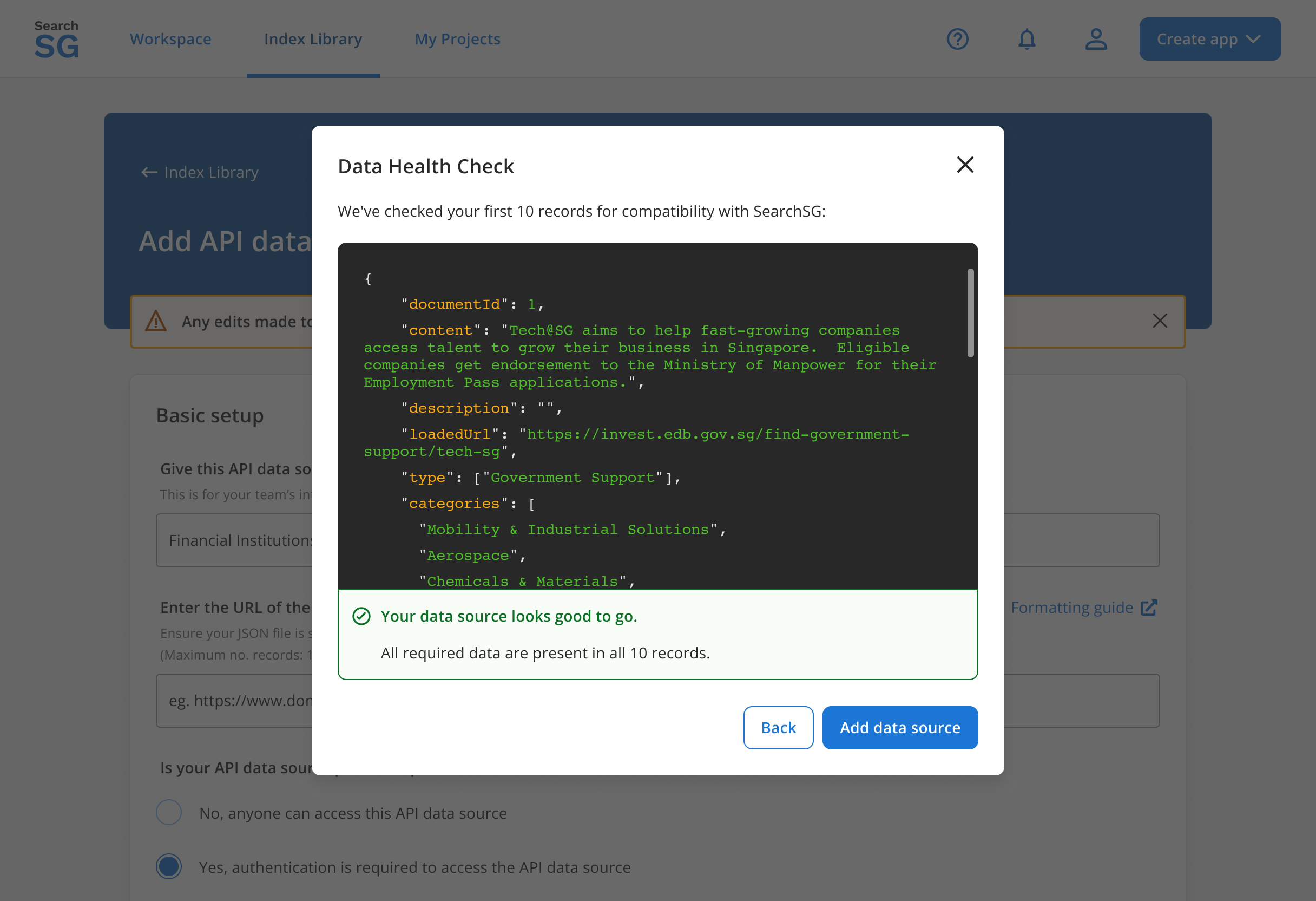 SearchSG Admin Portal User Guide