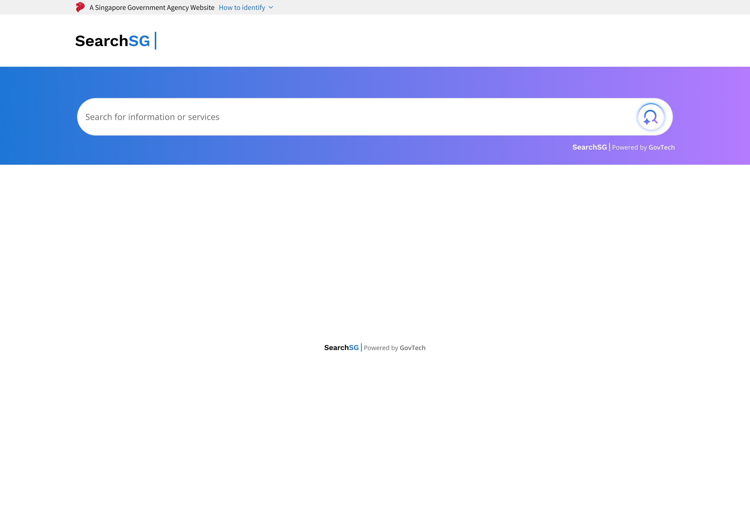 Directory Search bar displayed