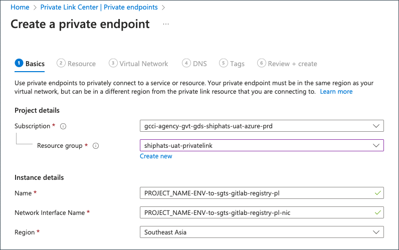 private-link-gitlab-registry-basics