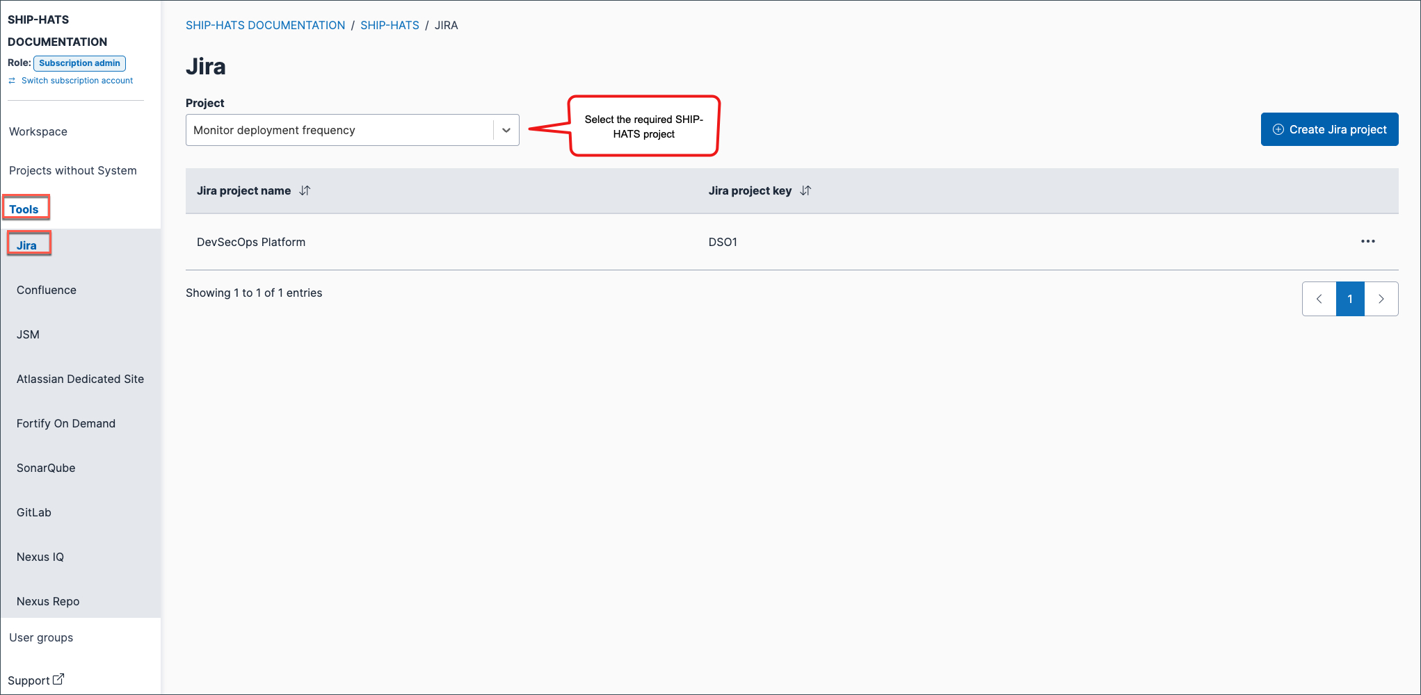 view-jira-projects