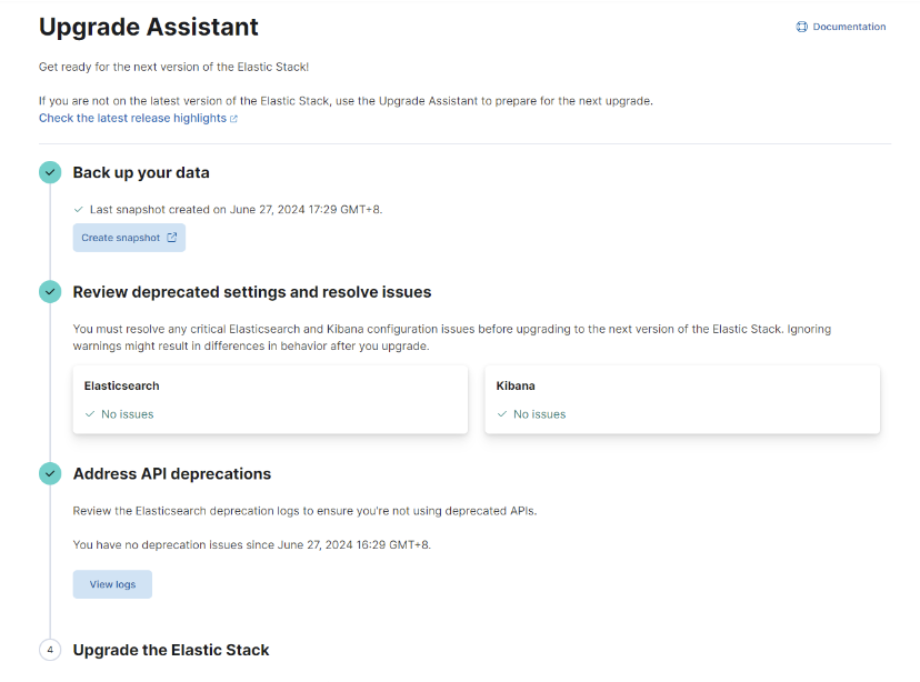 upgrade assistant